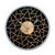 Orologio da parete Hermle Ø 50 cm Legno • Design minimalista • Movimento al quarzo silenzioso