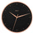 Orologio da parete Hermle 40 cm Ø metallo • Movimento al quarzo silenzioso • Design moderno