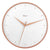 Orologio da parete Hermle 40 cm Ø metallo • Movimento al quarzo silenzioso • Design elegante