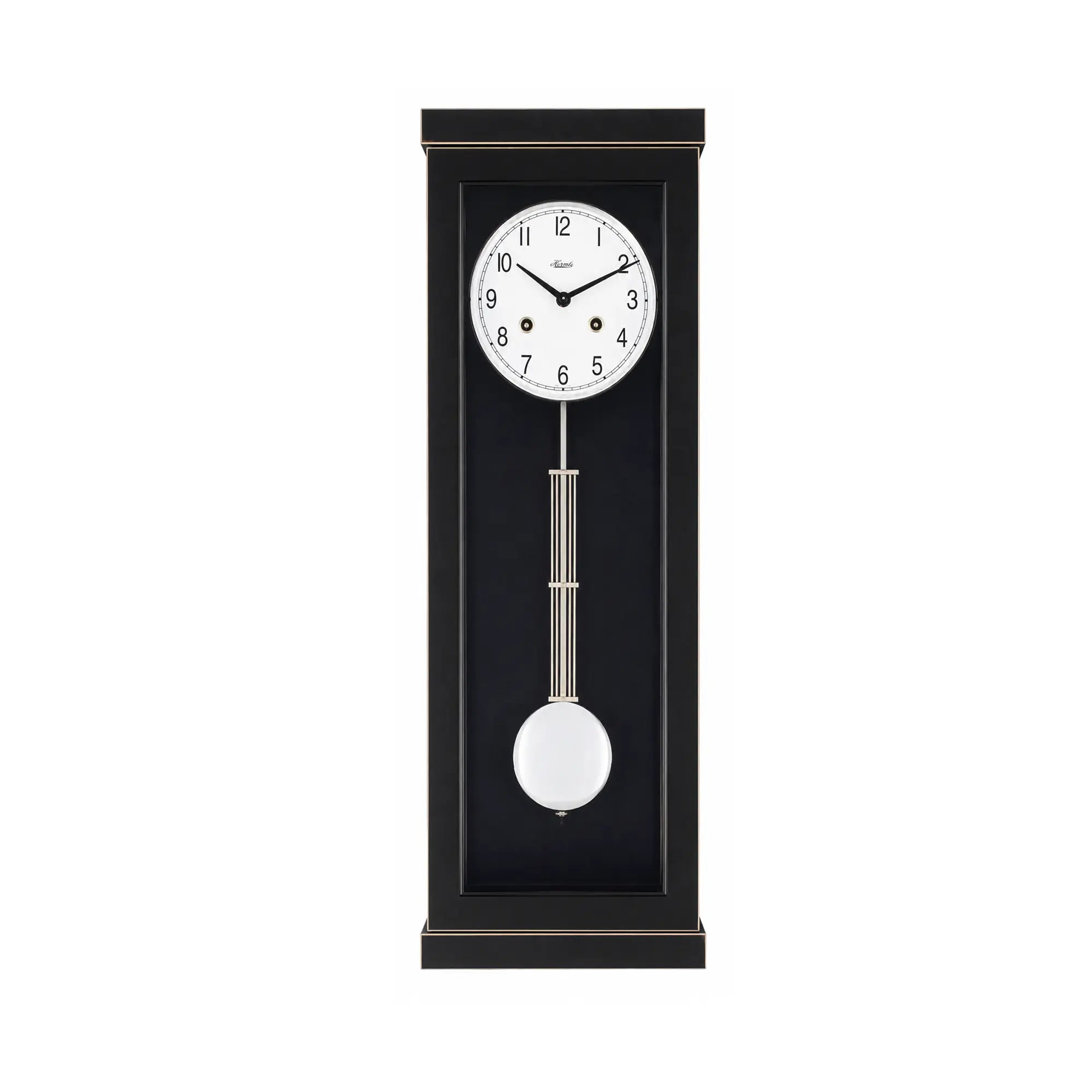 Orologio da parete Hermle 57x22,5x13 cm legno • Meccanismo 14 giorni • Suono di mezz'ora