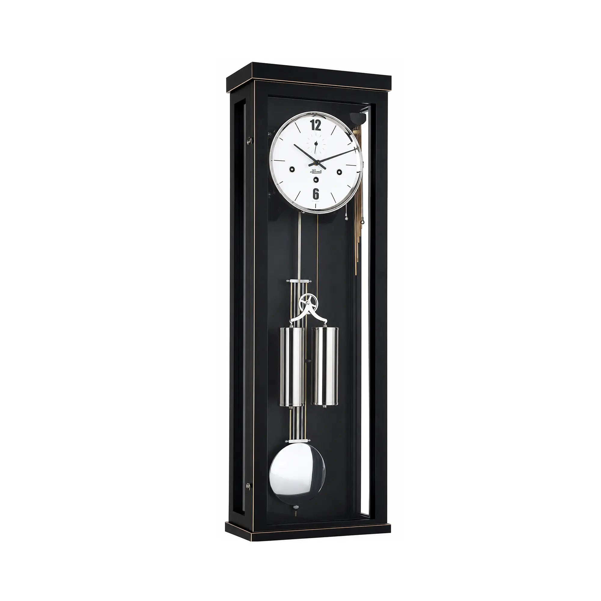 Orologio da parete Hermle 86x27x13,5 cm legno • Gong Westminster • Spegnimento notturno automatico