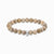 Thomas Sabo Bracciale con Perle Modello: X0293-014-16-L17 con perle in diaspro Daisy chiaro e anello per charm