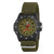 Orologio da uomo Luminox, lunetta nera, quadrante verde oliva, cinturino in tessuto verde oliva