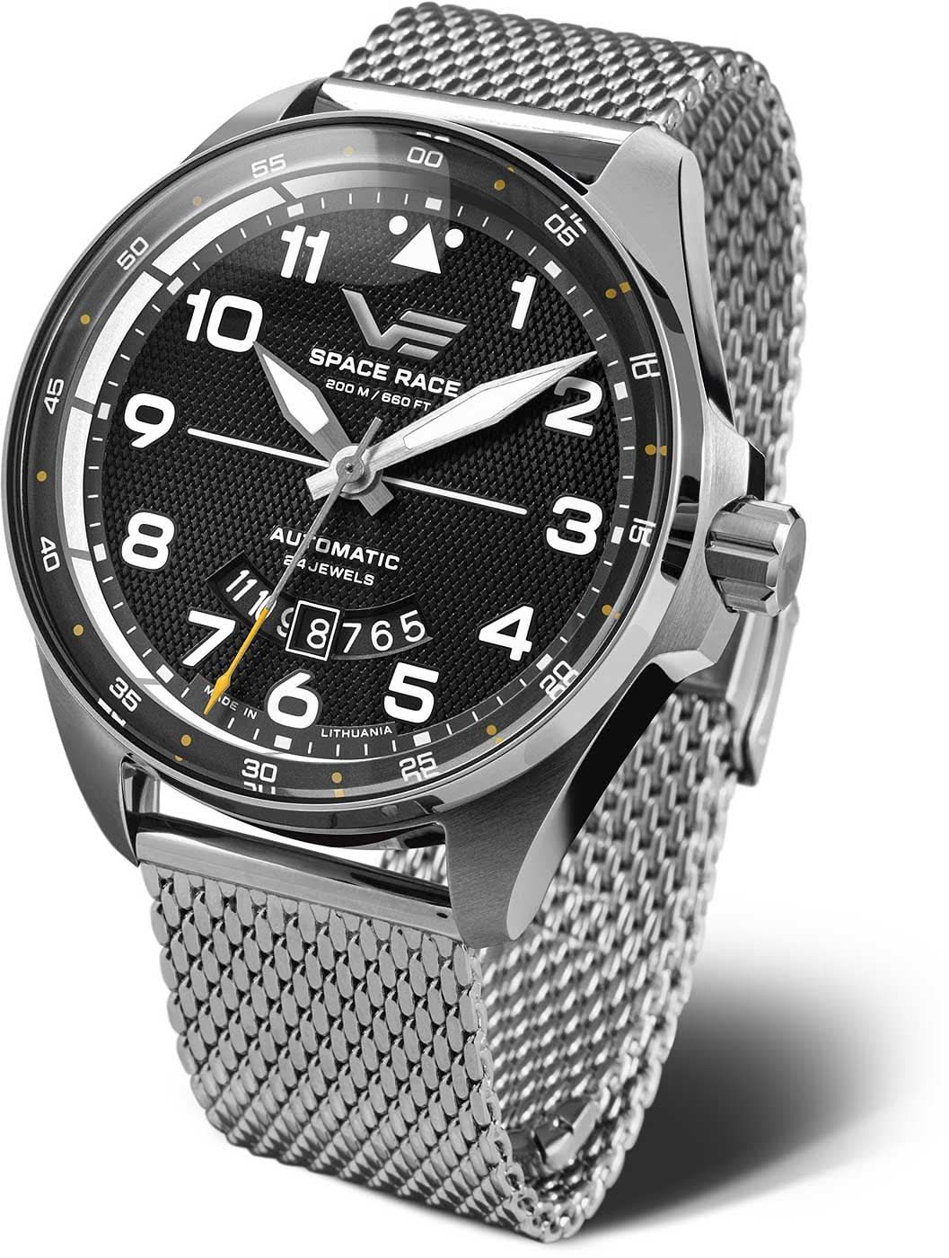 Orologio da uomo Vostok Europe Space Race YN55-325A745B • Vetro di sicurezza K1 • Impermeabile 200m