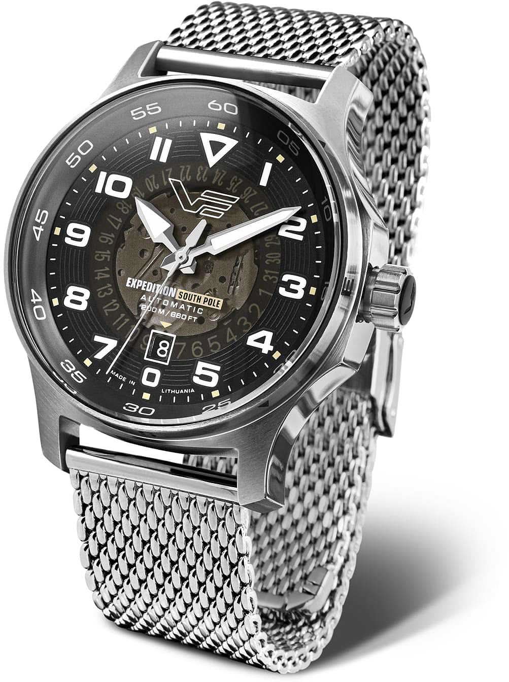Orologio da uomo Vostok Europe Expedition South Pole YN55-592A758B • 20 ATM • Vetro di sicurezza K1