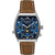 Zeppelin Metropolis 8336-3 Herrenuhr Blau • Mondphase • Made in Germany