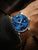 Zeppelin Atlantic 8462-3 Herrenuhr Blau • Automatikwerk mit Gangreserveanzeige • 5 ATM wasserdicht, Bild 5