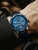 Zeppelin New York 8878-3 Herrenuhr Blau • Quarz-Chronograph • 5 ATM wasserdicht, Bild 3