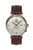 Zeppelin Hindenburg 8044-5 Herrenuhr Beige • Schweizer Quarzwerk Ronda 6203.B • Dual-Time Funktion