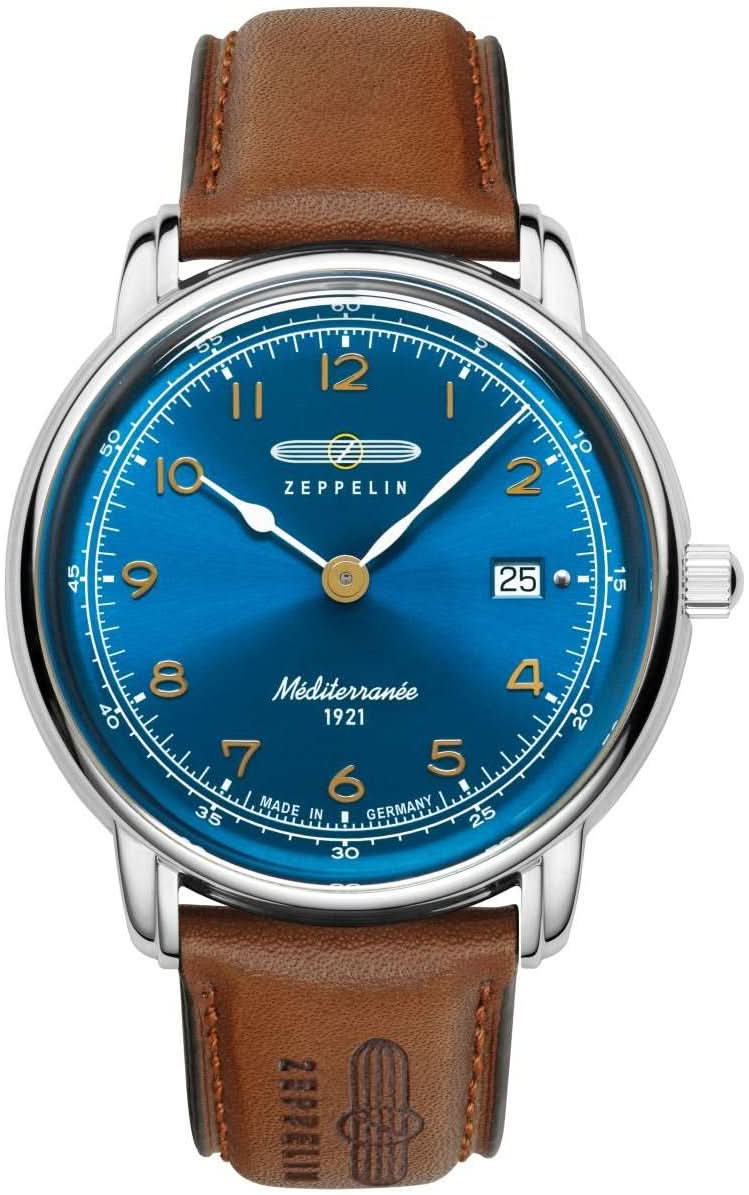 Zeppelin Méditerranée 9640-3 Orologio da Uomo • Fascino Marittimo • Made in Germany