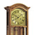 Orologio da pendolo da parete con cornice color ciliegio, quadrante con numeri romani