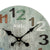 Orologio da parete AMS W9651 verdastro • Movimento al quarzo • Vetro minerale