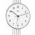 Quadrante rotondo dell'orologio da parete Hermle con lancette nere