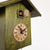 Rombach & Haas LIFE SK34-4 Orologio da Parete Verde • Movimento Meccanico 8 Giorni • Originale Orologio a Cucù della Foresta Nera