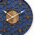 Orologio da parete Hermle 40 cm Ø Legno • Design moderno 3D • Preciso movimento al quarzo