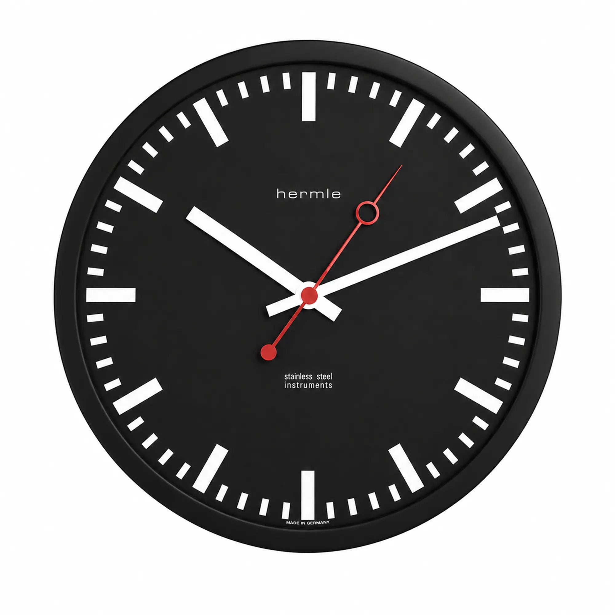 Orologio da parete Hermle 30,5x30,5x5 cm Metallo • Movimento al quarzo silenzioso • Design moderno