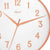 Orologio da parete Hermle 40 cm Ø metallo • movimento al quarzo • silenzioso