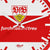 Orologio da parete Hermle 30 cm Ø metallo • Edizione VfB Stuttgart • Movimento al quarzo silenzioso