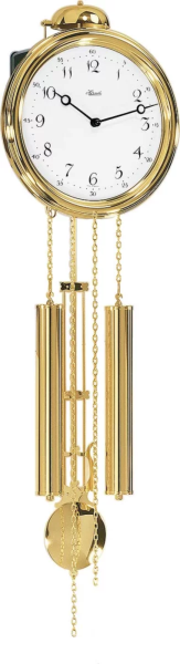 Orologio a pendolo in ottone con suoneria alla campana - Hermle Modello: 60991-000261