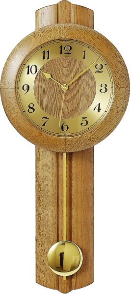 Orologio a pendolo con numeri in ottone - AMS Modello: 5165/4