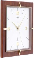 Orologio da parete radiocontrollato moderno 29 x 29 x 5 cm - AMS Modell: 5834