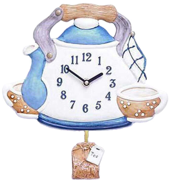 Orologio a pendolo da cucina teiera - Terrastudio Modell: 00.2903.p0
