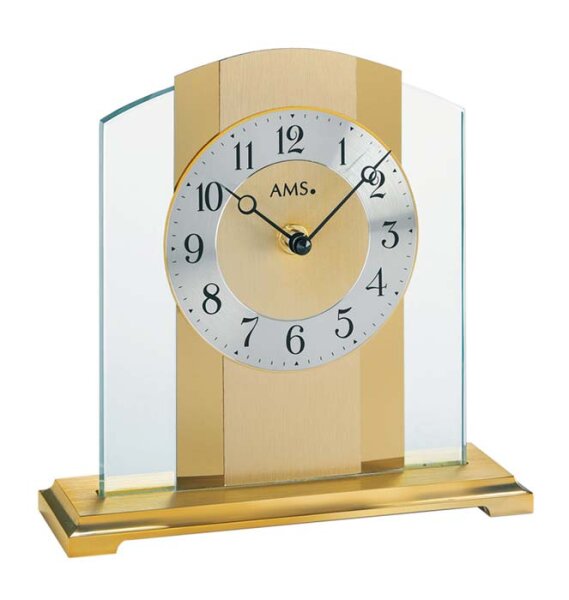 Orologio da tavolo con movimento silenzioso - AMS Modell: 1119