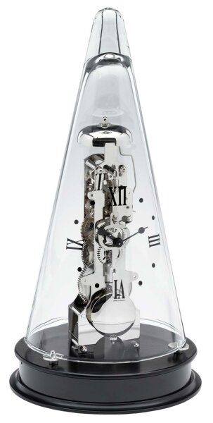 Orologio da tavolo nero con suoneria a campana - Hermle Modello: 22995-740791