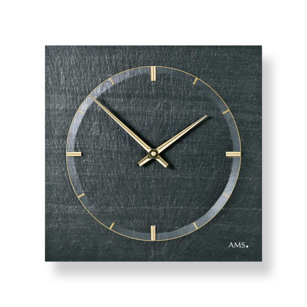 Orologio da parete classico 30 cm x 30 cm x 4 cm - AMS Modello: 9516