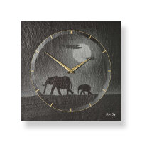 Orologio da parete classico 30 cm x 30 cm x 4 cm - AMS...