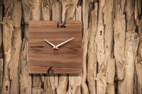 Orologio da parete rettangolare in noce - huamet Modello: CH11-B-00