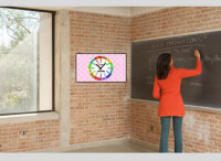 Orologio da parete moderno in 3D per lapprendimento -...