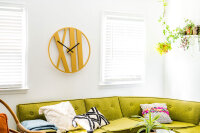 Orologio da parete al quarzo dorato - Hermle Modello: 30914-X62100