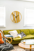 Orologio da parete al quarzo dorato - Hermle Modello: 30914-X62100