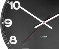 Orologio da parete moderno diametro 40,6 cm - Karlsson Modello: KA5847BK