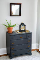 Orologio da tavolo nero 4/4 Westminster - Hermle Modello: 22864-740340