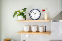 Orologio da stazione al quarzo in acciaio inox - Hermle Modello: 30471-Q72100