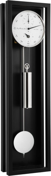 Orologio a pendolo nero con movimento di 31 giorni - Hermle Modello: 71006-740761