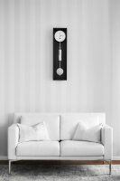 Orologio a pendolo nero con movimento di 31 giorni - Hermle Modello: 71006-740761