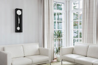 Orologio a pendolo nero con movimento di 31 giorni - Hermle Modello: 71006-740761