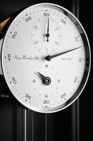 Orologio a pendolo nero con movimento di 31 giorni - Hermle Modello: 71006-740761