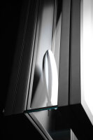 Orologio a pendolo nero con movimento di 31 giorni - Hermle Modello: 71006-740761