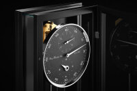 Orologio a pendolo nero con movimento di 31 giorni - Hermle Modello: 71007-740761