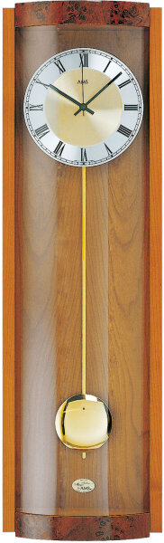 Orologio a pendolo al quarzo ciliegio - AMS Modello: 7087/9