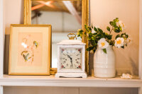 Orologio da tavolo meccanico - Vintage bianco - Hermle Modello: 22915-V60340