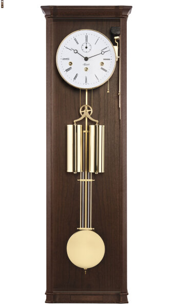 Orologio da parete noce ottone - Hermle Modello: 71008-030351