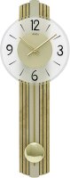 Orologio a pendolo moderno con finitura ottone antico -...