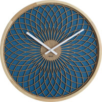 Orologio da parete moderno, blu - Hermle Modello:...