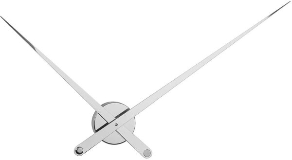 Orologio da parete Atlanta - Modello: 4488/19 - Orologio con lancette argentate e movimento al quarzo