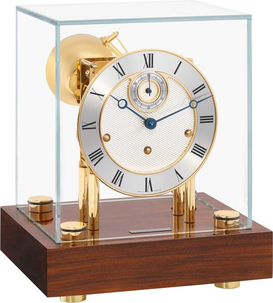 Orologio da tavolo - Base in noce, 4/4 Westminster - Hermle Modello: 22801-030352